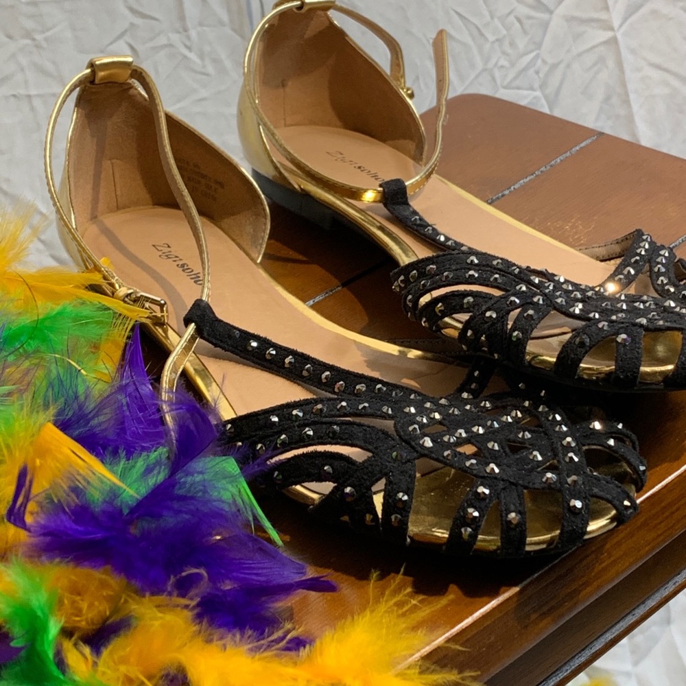 Black flats